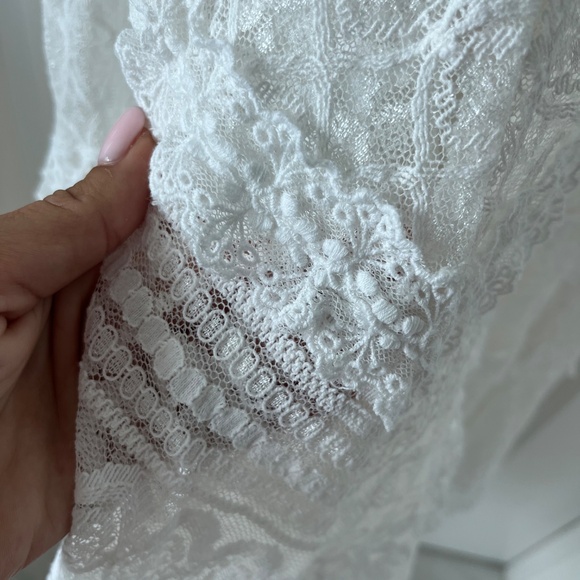 L’ATISTE by Amy White Lace Maxi Dress – Size S - Picture 8 of 12